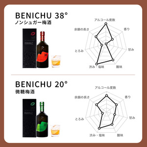 梅酒 各300ml 計2本 甘くない梅酒 飲み比べ 梅 梅酒
