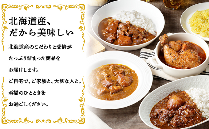 【定期便】毎月1回 計3回 倶知安 チキンレッグスープカレー 3個 中辛 加工品 チキンカレー 野菜 じゃがいも 鳥 鶏 お取り寄せ【定期便・お肉・加工食品・レトルト】