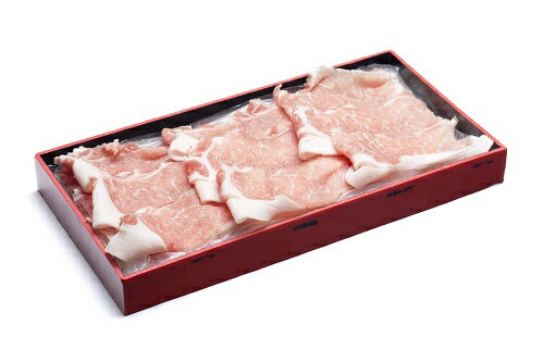 【ふるさと納税】純白のビアンカ 豚ロースしゃぶしゃぶ用 500g 豚肉 ぶた ぶた肉 肉 お肉 国産 冷凍 箱入り のし 贈答 ギフト プレゼント お中元 お歳暮 父の日 母の日 敬老の日 鍋 すき焼き 蒸し 新鮮 新潟県 阿賀野市