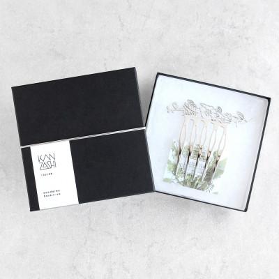 ふるさと納税 静岡市 【女性のアイデア×職人技】Tiara-Comb Botanical　1本 |  | 03