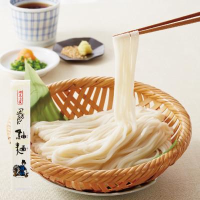 ふるさと納税 久喜市 &lt;つむぎや&gt; つむぎうどん 15袋入り【簡易箱】