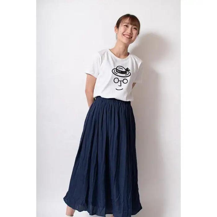 【0サイズ】【KEY MEMORY】Straw hat T-shirts WHITE