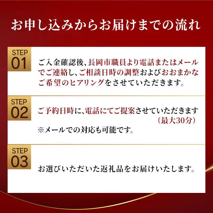 【40万円分】長岡市職員と一緒に選ぶ返礼品セレクト便