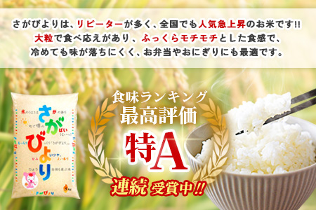 令和6年産 さがびより 5kg【さがびより 米 お米 ごはん ご飯 白米 精米 ブランド ランキング 特A米 県産米 美味しい】A2-A082004