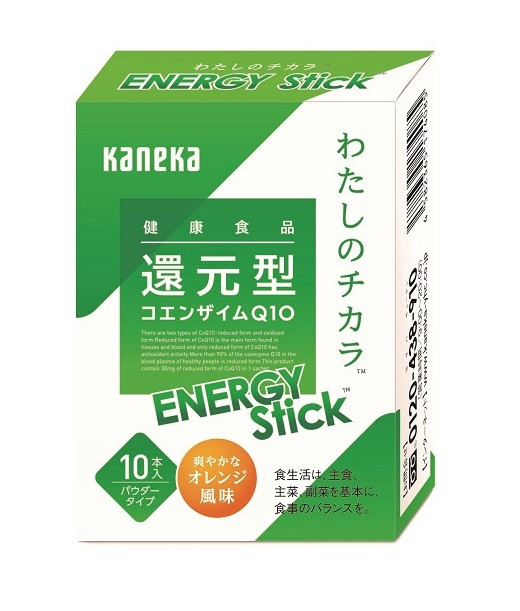 
            還元型コエンザイムQ10　わたしのチカラ Ⓡ ENERGY Stick TM（エナジースティック）　10本/箱 　24箱　サプリメント　健康食品　ストレス緩和
          