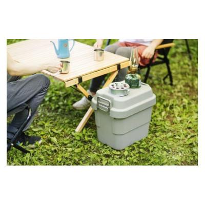 ふるさと納税 恵那市 アウトドア　収納ケース　グレー　SSサイズ　2個組 |  | 01