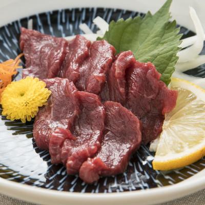 ふるさと納税 水俣市 国産 上赤身馬刺し 600g(水俣市)
