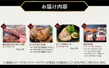 【全4回】黒の極み定期便 ライト KURO-L