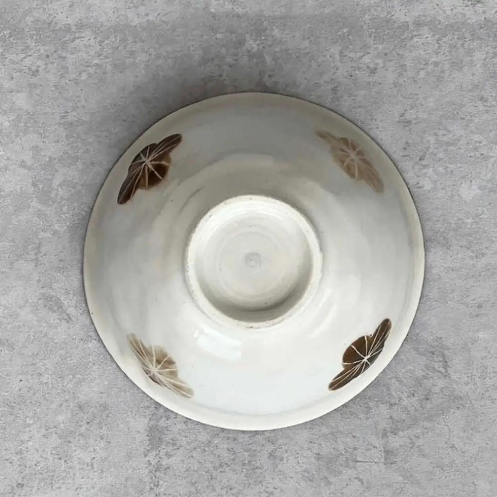 【瀬戸焼】 花影 茶碗 2個 【カネ三商店】 / 食器 飯碗 ご飯茶碗 ギフト / 瀬戸市[BBDD097]