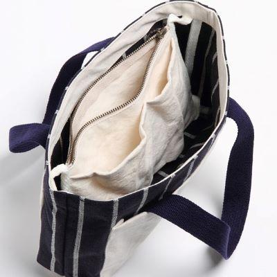 ふるさと納税 八重瀬町 【琉球帆布】バッグインバッグ / ネイビー |  | 02