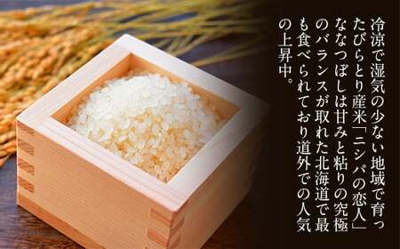 【令和7年産】【先行予約/10月中旬以降順次発送】北海道で１番人気！「ニシパの恋人」ななつぼし5kg 【 ニシパの恋人 ななつぼし 新米 お米 米 ご飯 白米 】 BRTH030
