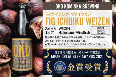 OKD KOMINKA BREWING クラフトビール3本セット＆オリジナルオープナー お酒 ヴァイツェン エール ビール クラフトビール 地ビール ご当地ビール 瓶ビール 飲み比べ パーティー おし