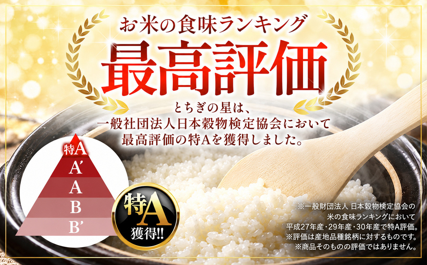 【令和8年産 新米】 【定期便12回】栃木県産 お米 とちぎの星　（白米） 5kg 【2026年秋以降発送】 |  栃木県 矢板市 【栃木県共通返礼品 真岡市産】 【定期便12回】白米 5kg | 9
