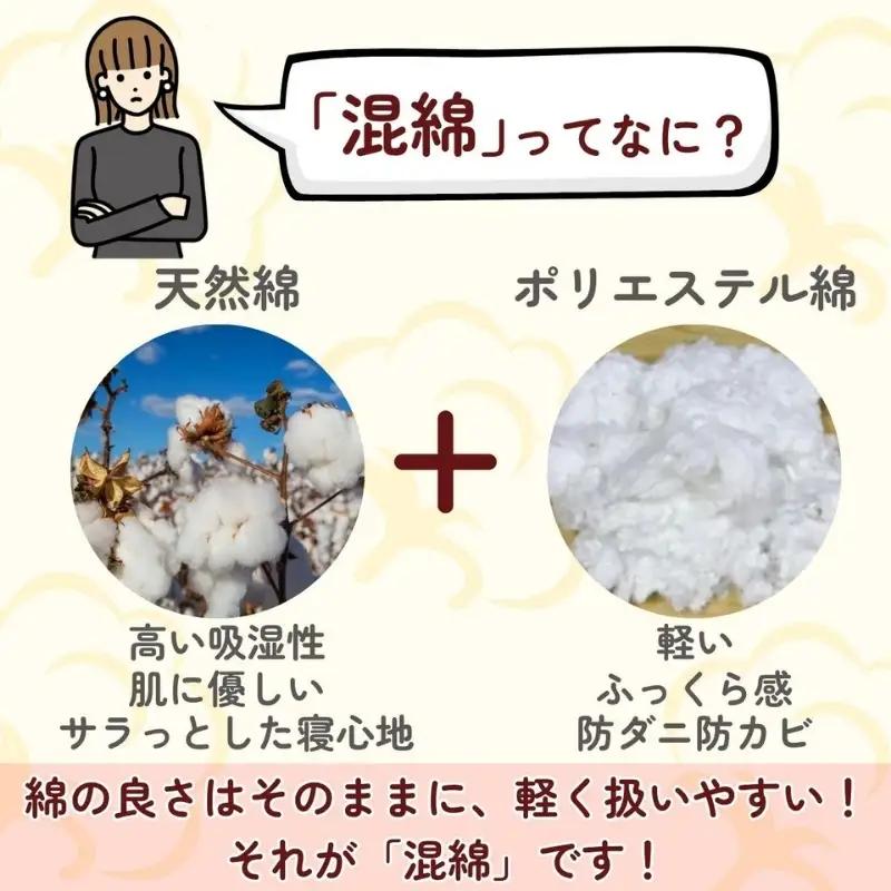 敷布団 セミダブルロング 混綿、綿70% ポリ30% ボリューム 6.0kg 職人手作り 和布団 ※配送不可:離島 和柄ブルー