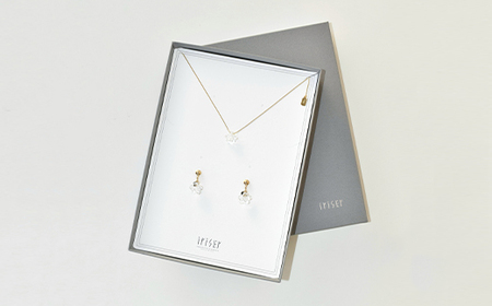 ネックレス・イヤリングセット iriser おだかうめ | ネックレス・イヤリング