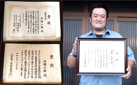 【令和7年産先行予約】【最優秀賞W受賞農家】 シャインマスカット 700g以上 (1房 特選) 《令和7年9月中旬～発送》『生産者 佐藤 大輔』 マスカット ぶどう 山形県 南陽市 [1031]