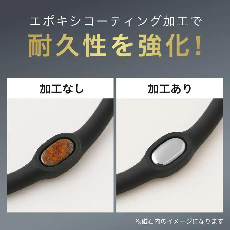 uFit 磁気ネックレス【ブラック・51cm】 【136033-4】