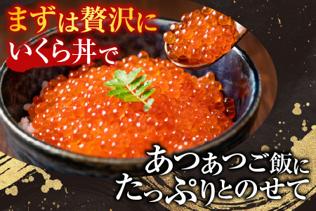 いくら醤油漬け(鮭卵)70g×11P(計770g) B-14010【12月20日決済分まで年内配送】