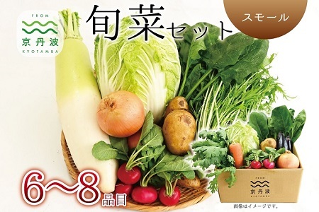 【京丹波野菜セット】京丹波 旬菜セット スモール 6～8品目 【野菜詰め合わせ　京野菜 】 [010KK013]