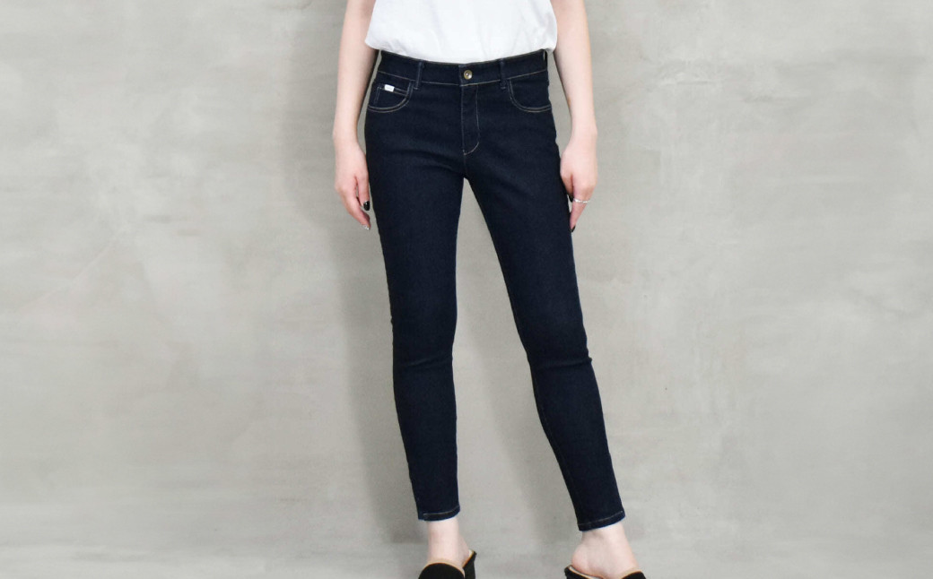 【全2サイズ】T-ASSACレディースジーンズ「SKINNY/INDIGO」（スキニー）