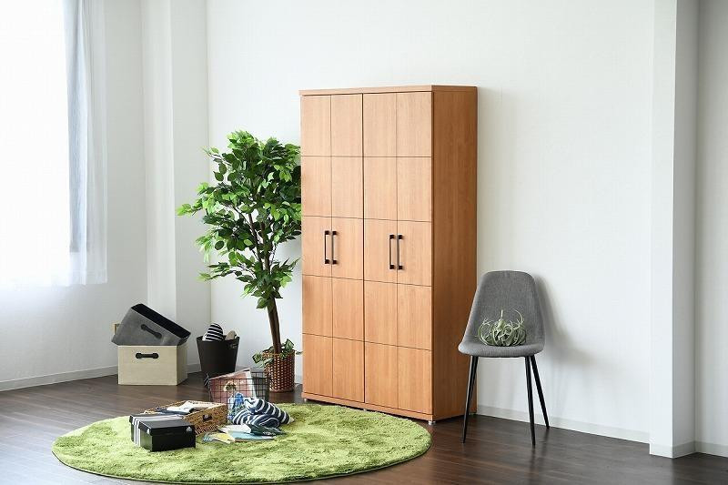 
            家具 靴 収納 玄関収納 幅105cm シューズボックス ラック【全2色】
          