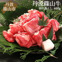 【ふるさと納税】丹波篠山牛 肉 牛肉 切り落とし 600g ( 300g × 2パック )