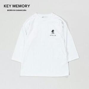 【KEYMEMORY 鎌倉】 BMEイラストTシャツ WHITE《1》