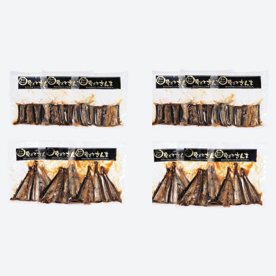 骨ごとさんま（5切×12袋）