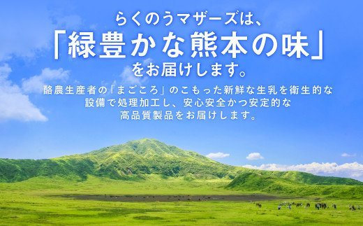 大阿蘇牛乳 250ml×24本 1ケース 生乳 100% ミルク 成分無調整牛乳