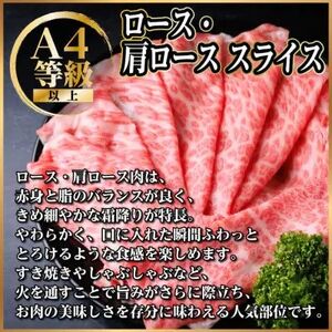 【毎月定期便】レビューキャンペーン実施中!飛騨牛　厳選ロース・肩ローススライス　800g全6回【配送不可地域：離島】【4072491】