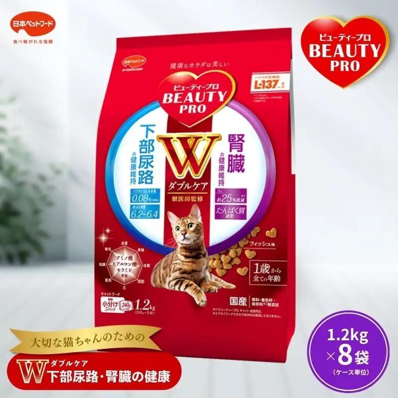 キャットフード ビューティープロ Ｗケア 下部尿路 キャットフード