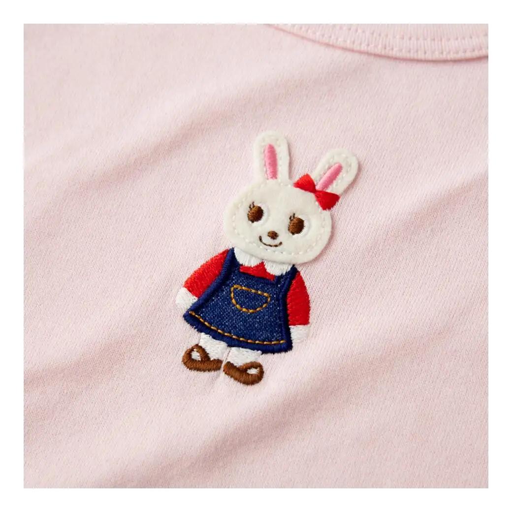 ベビー服 ミキハウス うさこ長袖Ｔシャツ【ピンクー110】ベビー