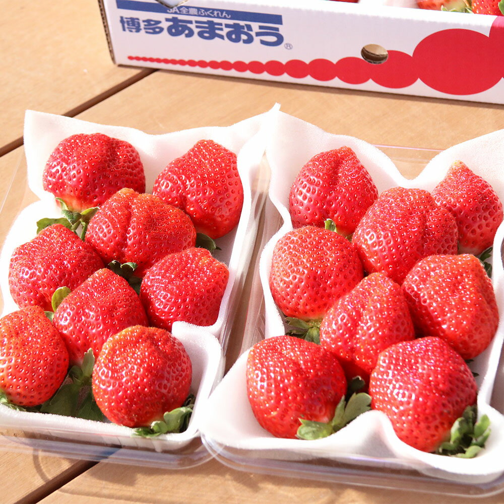 【ふるさと納税】甘いイチゴの王様 あまおう 約280g×2パック 計約560g 青谷ふぁーむ イチゴ いちご 苺 果物 くだもの フルーツ 冷蔵 福津市 福岡県産 九州産 国産 送料無料 【2026年1月より順次発送】[F4274]