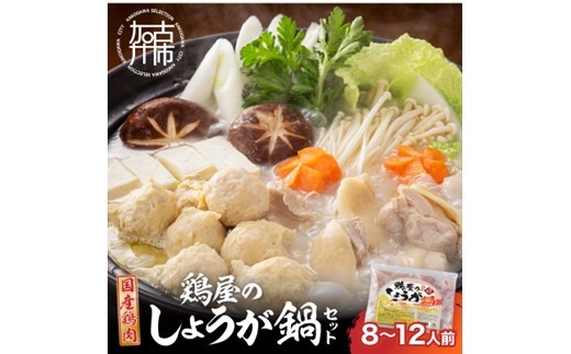 鶏しょうが鍋セット《 鍋 なべ 鍋セット 鶏肉 生姜 ショウガ 》【2401I16009】