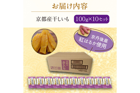 京都・京丹後産干しいも　100g×10セット 定期便　隔月×3回