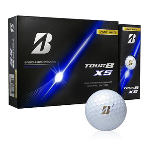 ゴルフボール TOUR B XS 5ダース【パールホワイト】2026年モデル BRIDGESTONE ブリヂストン ツアーB｜60個入り [2354]