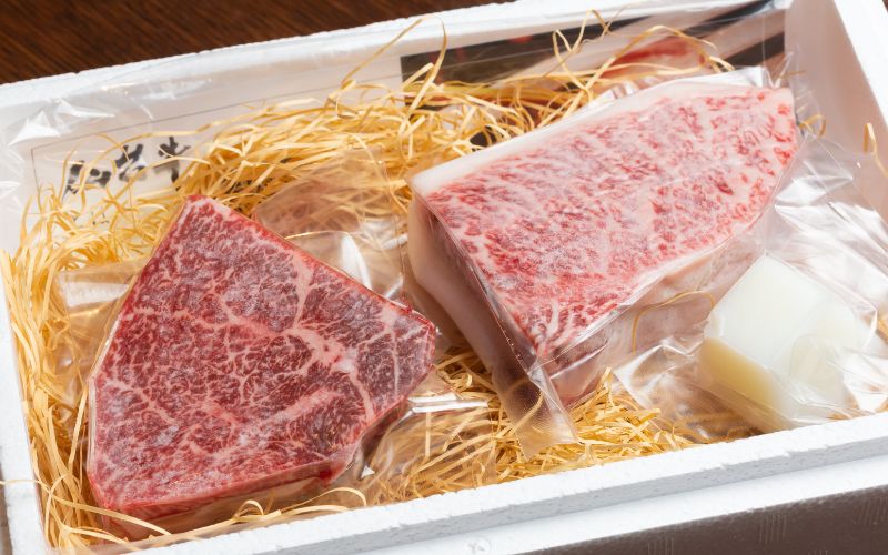 【 A5 仙台牛 】 希少部位 ランプ 120g ＆ イチボ 120g セット 計240g / 牛肉 肉 お肉 ブランド牛 国産牛 霜降り 赤身 焼肉 BBQ ステーキ 鉄板焼き 人気 贈答 贈り物 