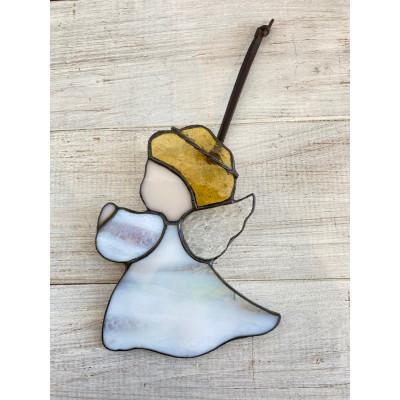 ふるさと納税 静岡市 ステンドグラス　オーナメント　エンジェル |  | 01