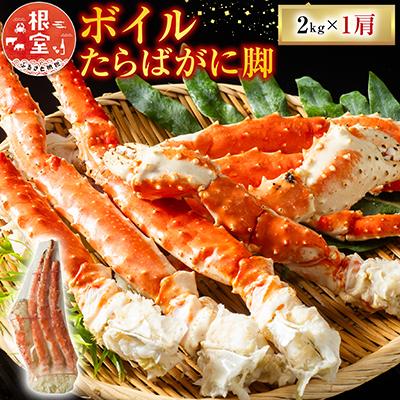 ふるさと納税 根室市 ボイルたらばがに脚約2kg×1肩 D-11052