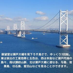 瀬戸大橋タワー　小人入場券1枚（3歳～中学生）