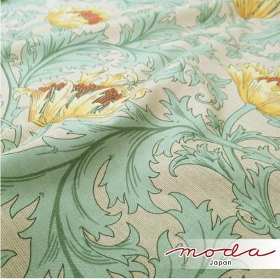 ふるさと納税 和泉市 【クッションカバー45×45cm】ベストオブモリス アネモネ グリーン MR-4545-A |  | 01