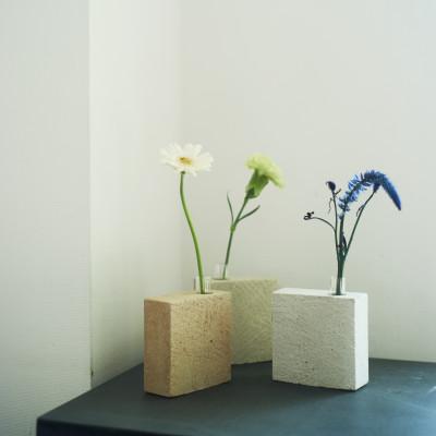 ふるさと納税 瑞浪市 Clay Flower Vase(SAND) |  | 01