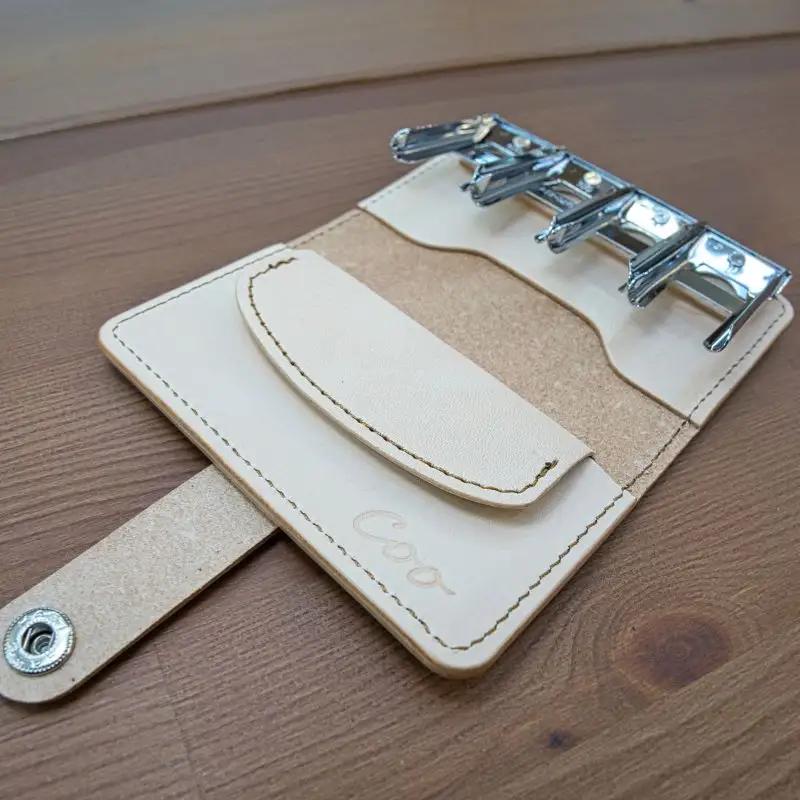 レール式コインケース【ダークブラウン】各コインをキッチリ収納できる小さなお財布！【lfco0002-3】