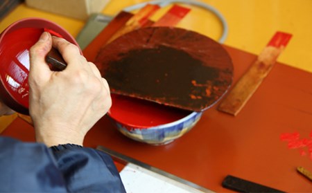 浄法寺塗 浄法寺椀 ／ 本朱 【うるみ工芸】 ／ 漆器 工芸品 食器 茶碗