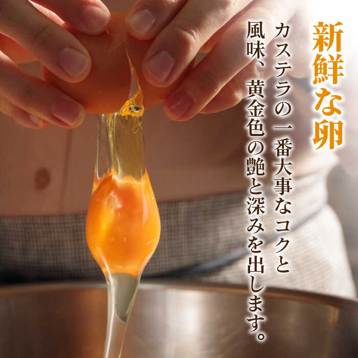 特製 長崎 カステラ 2斤 ザラメ付き (約700g×2本) / かすてら ざらめ付き スイーツ ギフト / 南島原市 / 本田屋かすてら本舗 [SAW006]_イメージ3