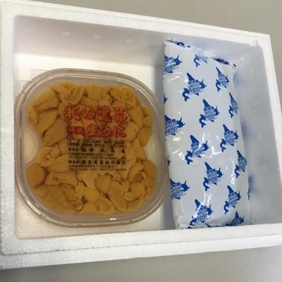 ふるさと納税 根室市 エゾバフンウニ塩水60〜70g×2P B-18001 |  | 01