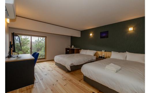 隠岐 西ノ島町 宿泊券 2名様 4泊5日 Okibase | 古民家リノベーション ホテル シモンズ製ベッド 離島 旅行 島旅