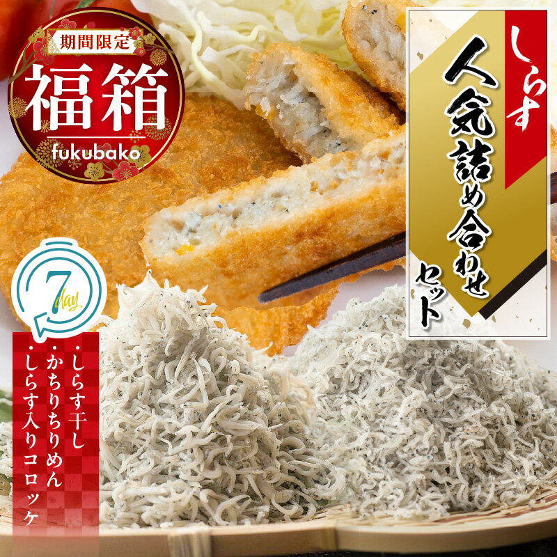 【ふるさと納税】【福箱★2026】 丸久水産 人気詰め合わせセット しらす干し かちりちりめん しらす入りコロッケ お取り寄せ 送料無料
