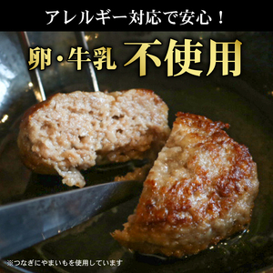 ハンバーグ 約80g × 5個 (約400g) 卵 牛乳 不使用 国産和牛 茶美豚 THE MEAT SHOP ANINAL  【ハンバーグ】