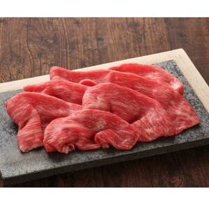 GI認証　くまもとあか牛赤身モモスライス　400g(益城町)【配送不可地域：離島】【1461213】